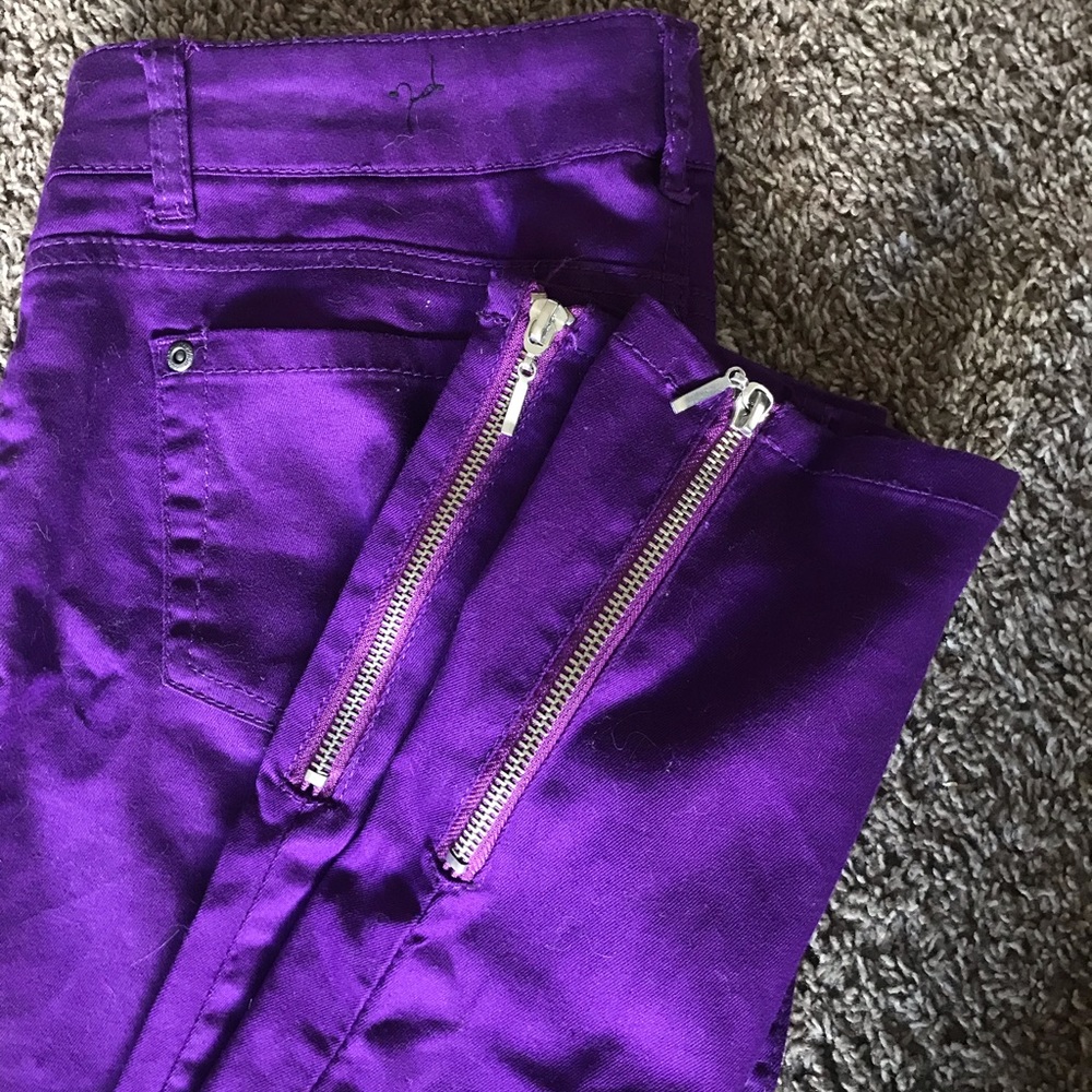 Purple skinny Rewash